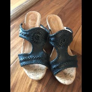 Black Jack Rogers Wedges 7